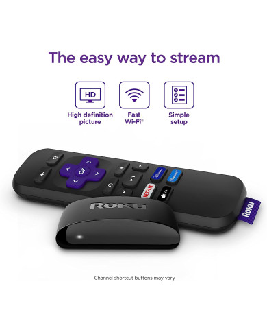 CONVERTIDOR ROKU EXPRESS 4K+ 1080p STREAMING WIFI