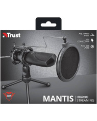 MICROFONO TRUST MANTIS GXT232 USB+ FILTRO + TRIPODE STREAMING