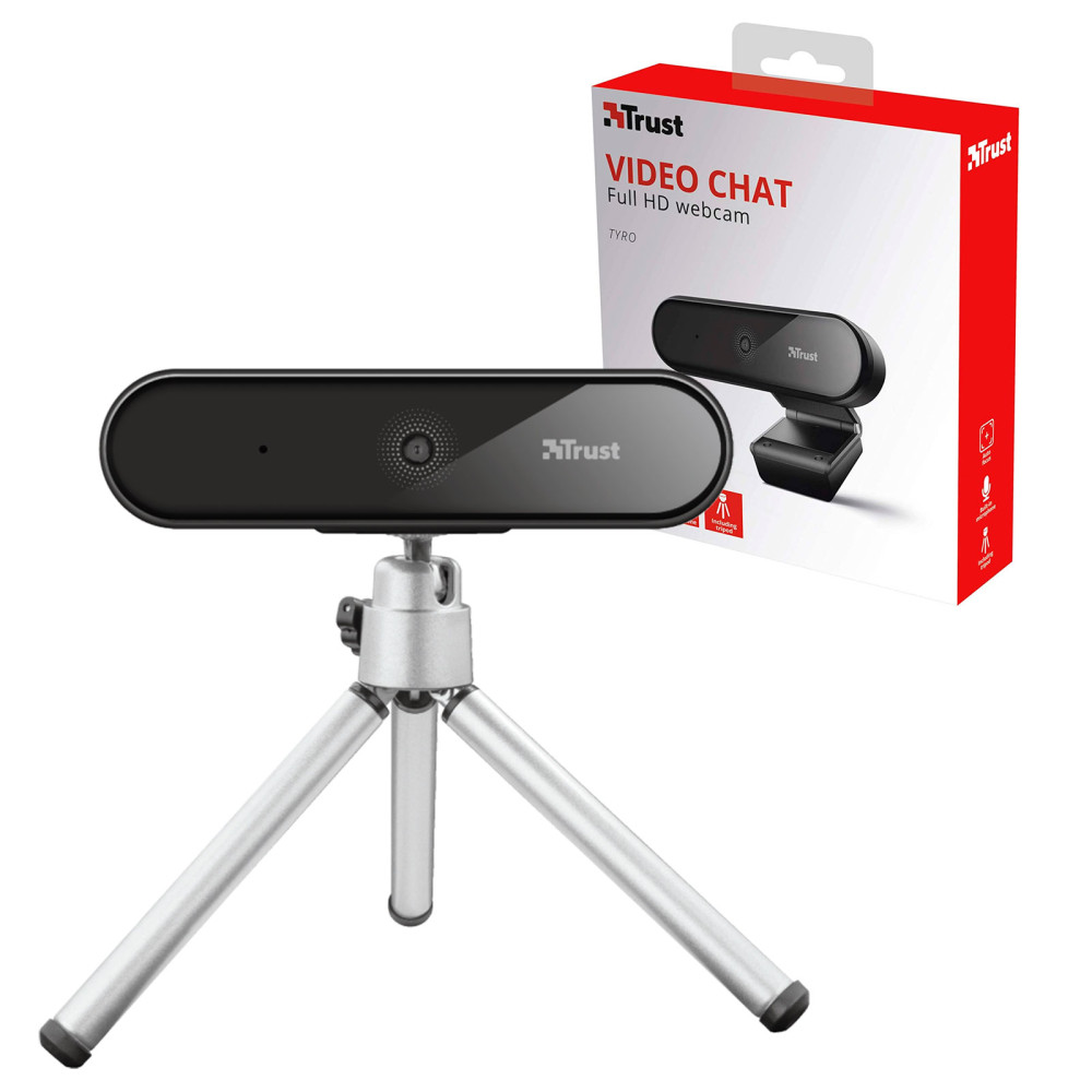 WEBCAM TRUST TYRO FHD 1080P