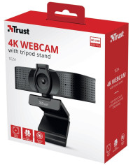WEBCAM TRUST TEZA 4K UHD + TRIPODE