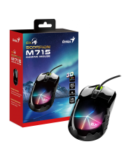 MOUSE GENIUS M715 SCORPION 3D USB RGB