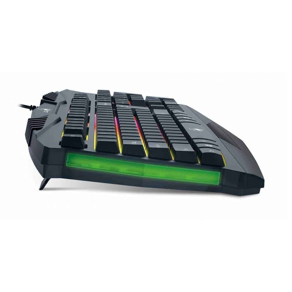 TECLADO GENIUS K220 USB ILUMINADO SCORPION GAMING
