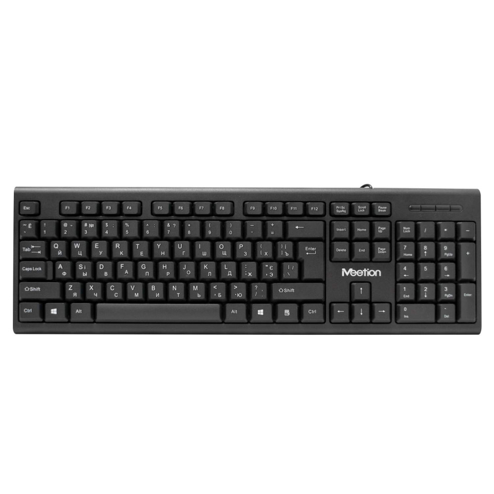 TECLADO MEETION MT-K100 USB ERGO ES