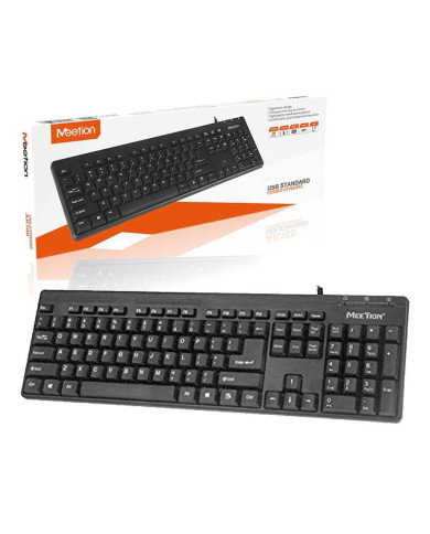 TECLADO MEETION MT-K100 USB ERGO ES