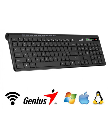 TECLADO GENIUS SLIMSTAR 7230 WIRELESS SLIM