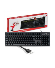TECLADO GENIUS KB-100X USB NEGRO MULTIMEDIA