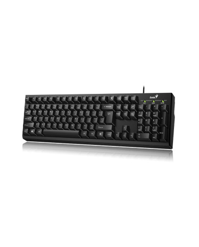 TECLADO GENIUS KB-100X USB NEGRO MULTIMEDIA