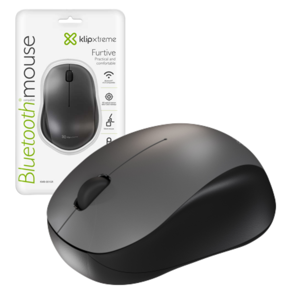 MOUSE KLIPX KMB-001GR BLUETOOTH FURTIVE