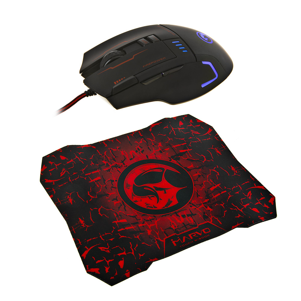 MOUSE+PAD MARVO G909L+G1
