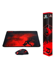 MOUSE+MOUSEPAD REDRAGON M601WL-BA 2N1 WIRELESS
