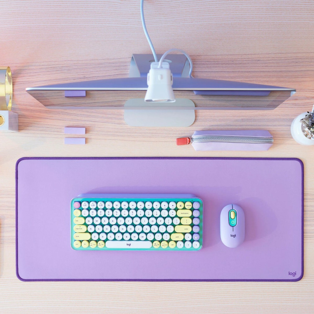 MOUSE PAD LOGITECH DESK MAT LAVANDA