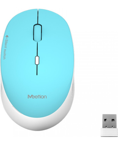 MOUSE MEETION MT-R570 WIRELESS CYAN