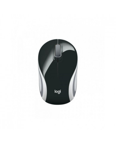 MOUSE LOGITECH M187 WIRELESS NEGRO/BLANCO 10M/33FT / 910-005459