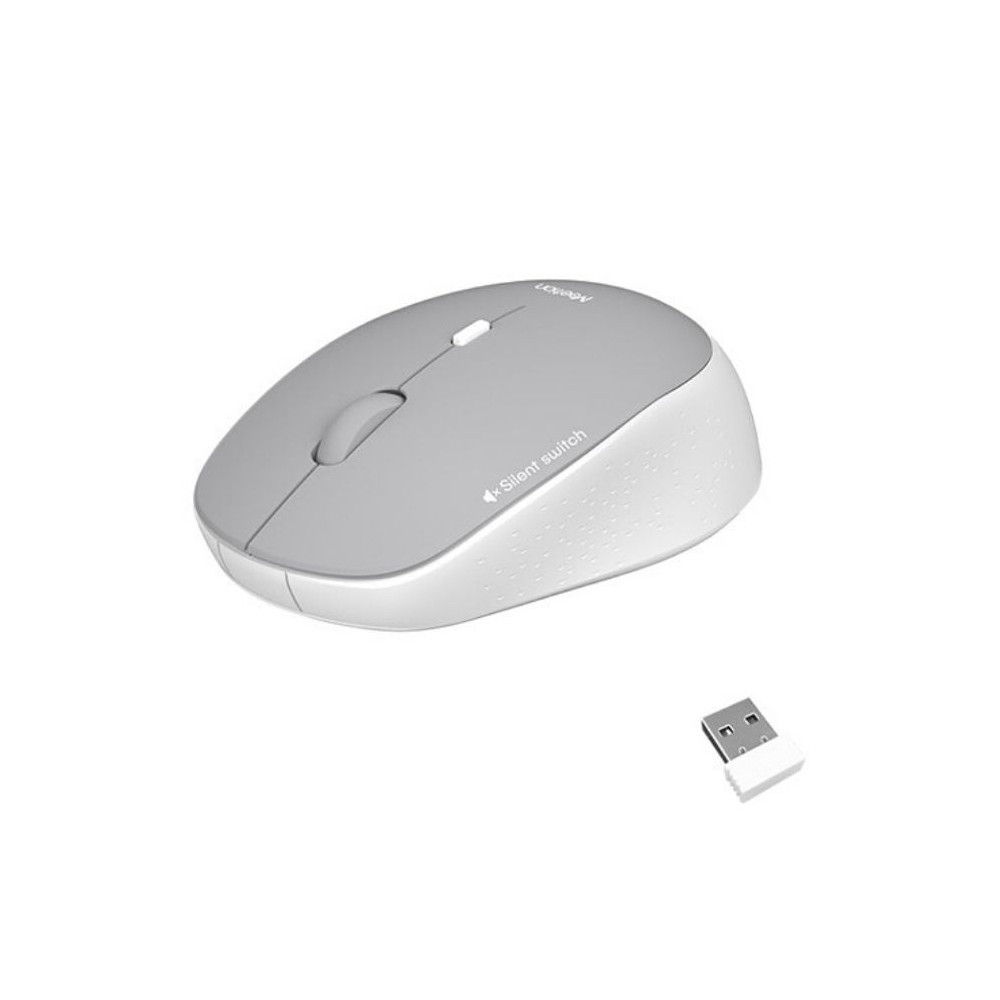 MOUSE MEETION MT-R570 WIRELESS BLANCO-GRIS