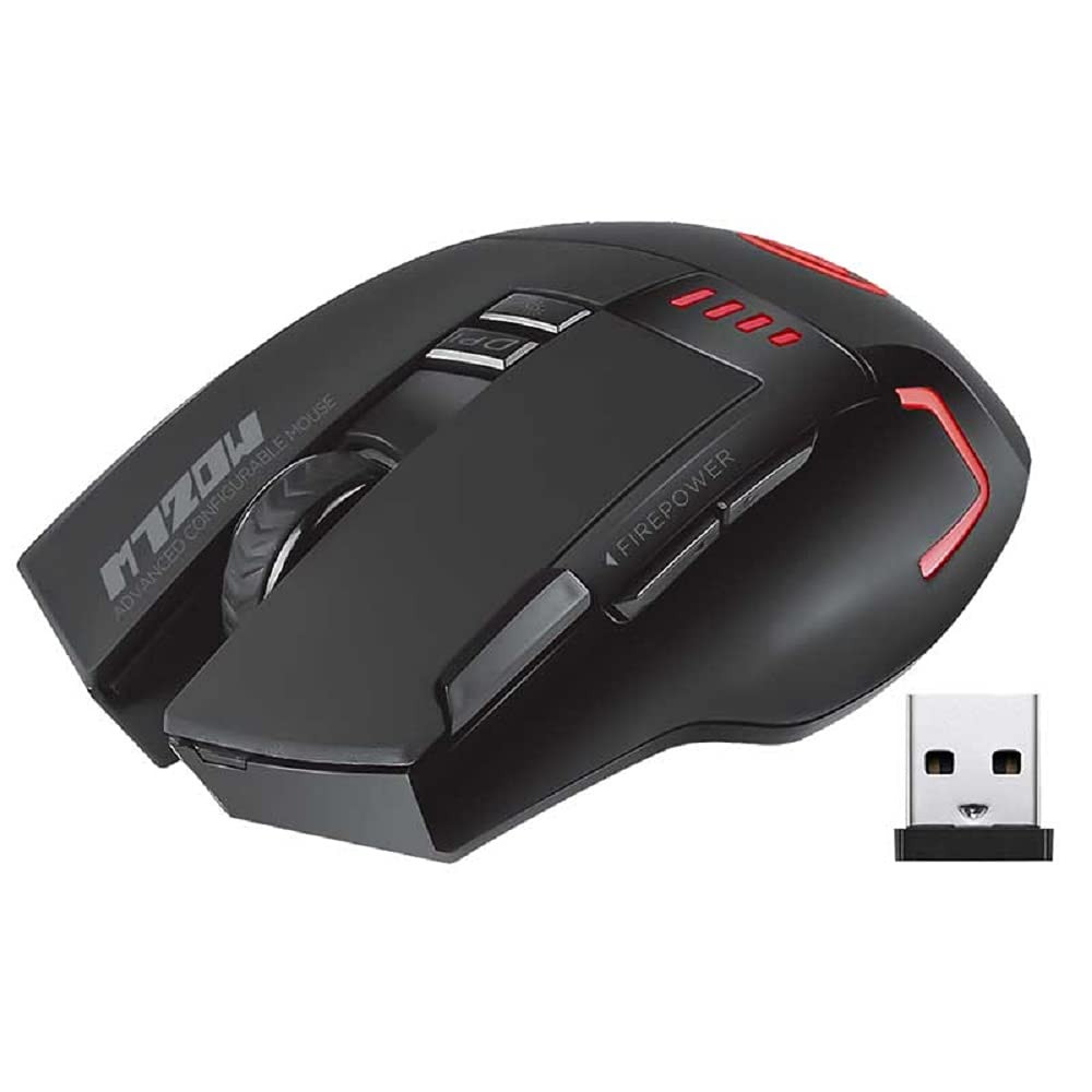MOUSE MARVO M720W WIRELESS 4800DPI 6-COLORES