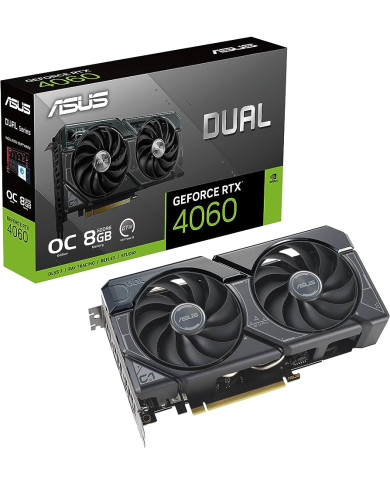 TARJETA DE VIDEO ASUS 8GB RTX 4060 DUAL OC