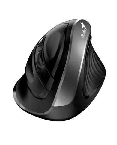 MOUSE GENIUS 8250s WIRELESS SILVER ERGO VERTICAL INALAMBRICO