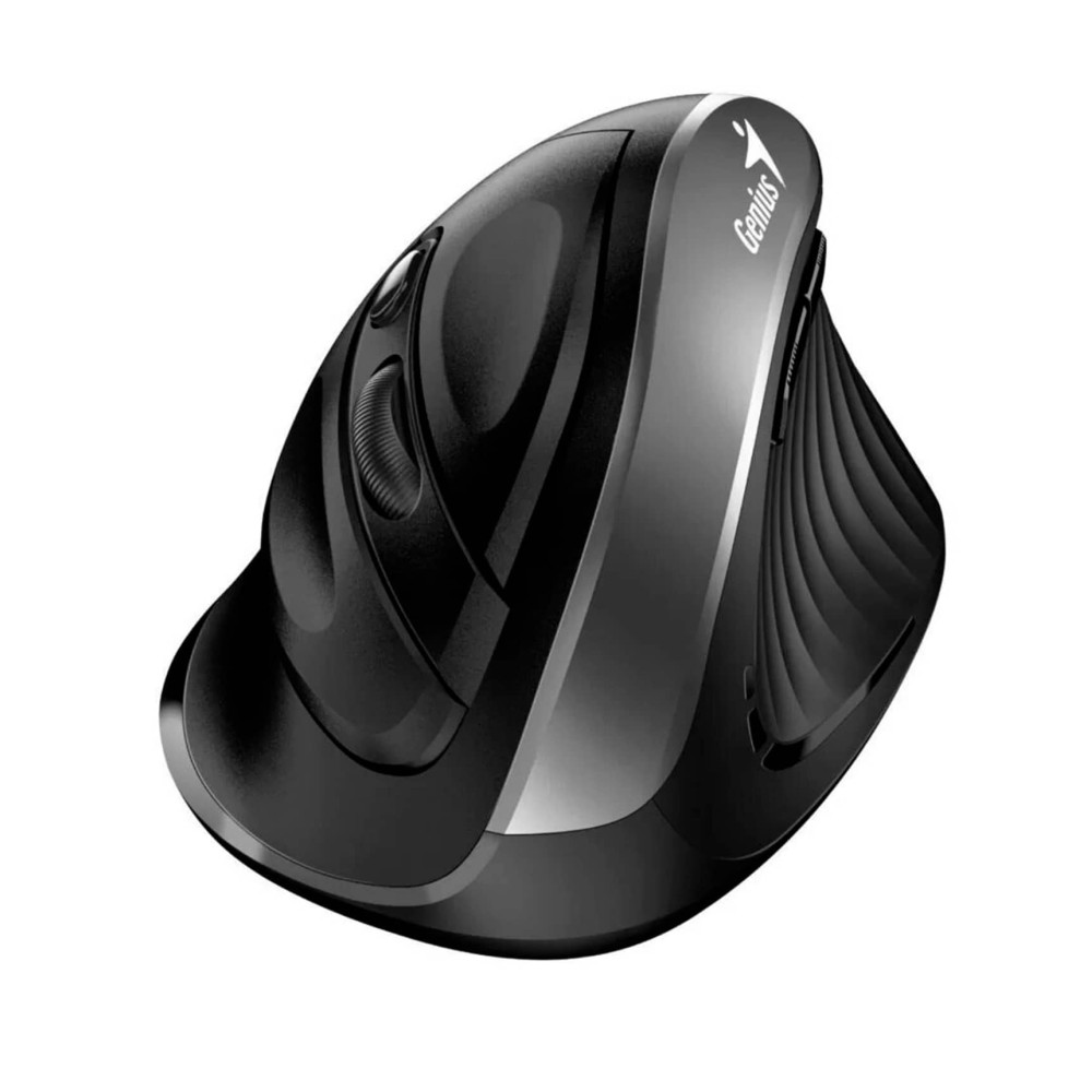MOUSE GENIUS 8250s WIRELESS SILVER ERGO VERTICAL INALAMBRICO