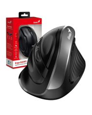 MOUSE GENIUS 8250s WIRELESS SILVER ERGO VERTICAL INALAMBRICO