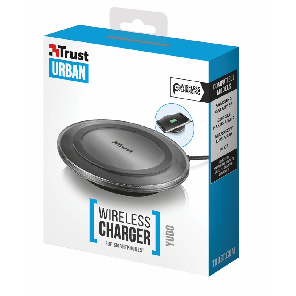 CARGADOR TRUST URBAN WIRELESS +15W