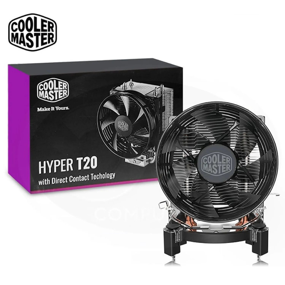 VENTILADOR COOLERMASTER HYPER T20 AMD / INTEL 1151/1150/1155/1156/775 RR-T20-20FK-R1