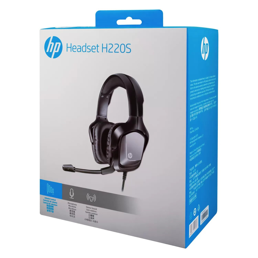 HEADSET HP H220 GAMING GRIS USB