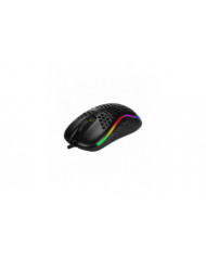 MOUSE MARVO M519 RGB USB NEGRO 12000DPI 8-BOT ERGO