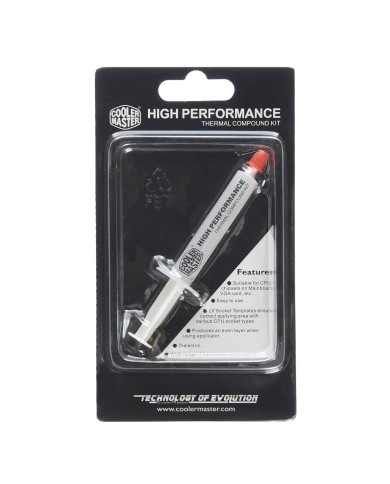 PASTA TERMICA COOLER MASTER BLANCA ALTO RENDIMIENTO