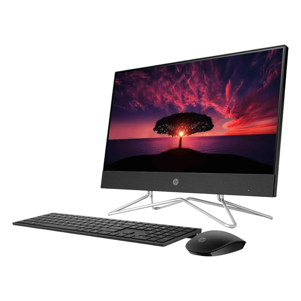 COMPUTADOR HP AIO 22-DD2027LA / PROCESADOR INTEL CELERON J4025 / 8GB RAM / 256GB SSD DISCO SOLIDO / PANTALLA 22" UHD 600 IPS