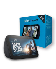 PARLANTE AMAZON ECHO SHOW 5 NEGRO 3RA GEN BLUETOOTH WIFI + ALEXA