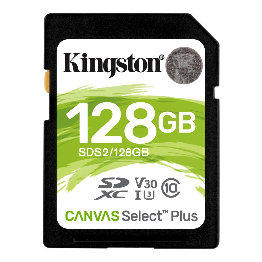 MEMORIA SD KINGSTON 128 GB CLASE 10 CANVAS