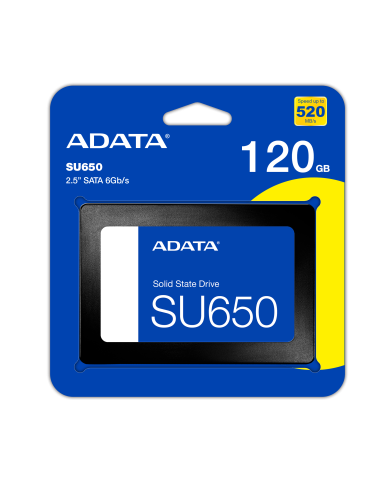 DISCO DURO ADATA 120 GB SU650 SSD AZUL 2,5" SATA 6Gb/S +520MB/S / ASU650SS-120GT-R