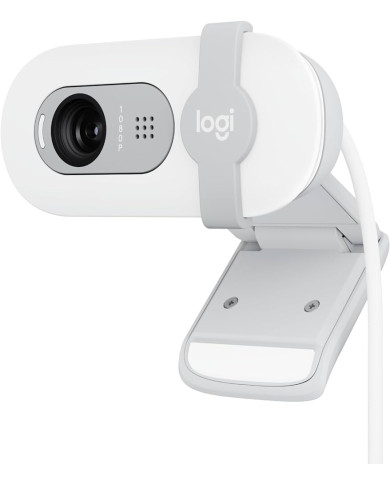 WEBCAM LOGITECH BRIO 100 FHD BLANCA USB