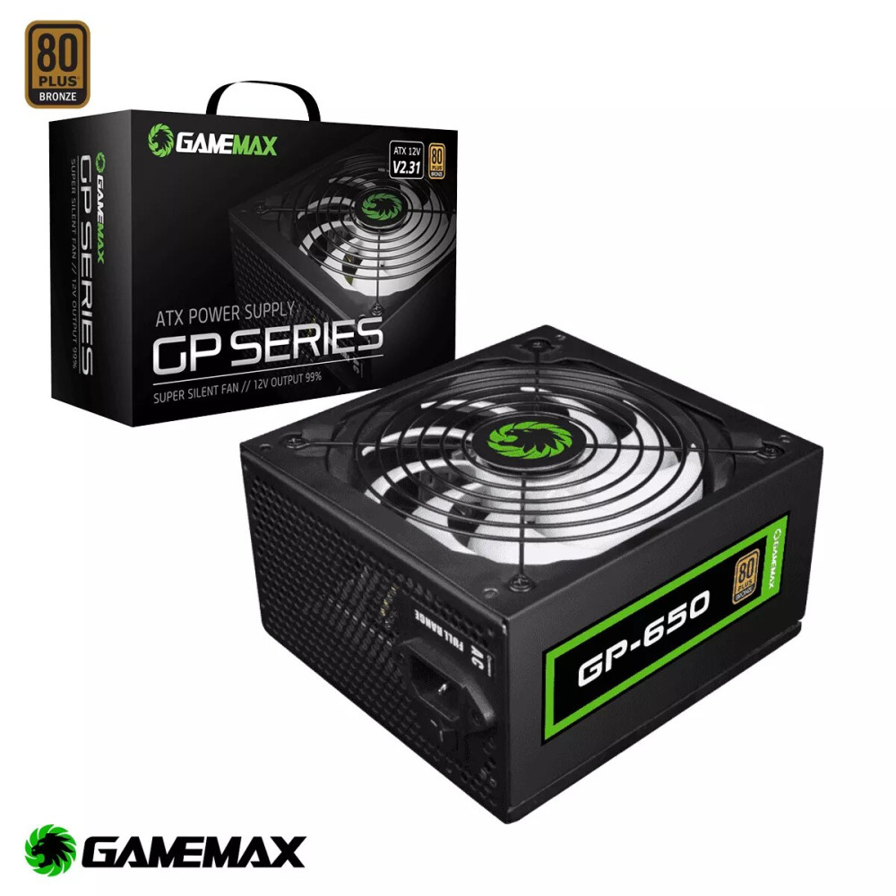 FUENTE DE PODER GAMEMAX 550W 80P GOLD