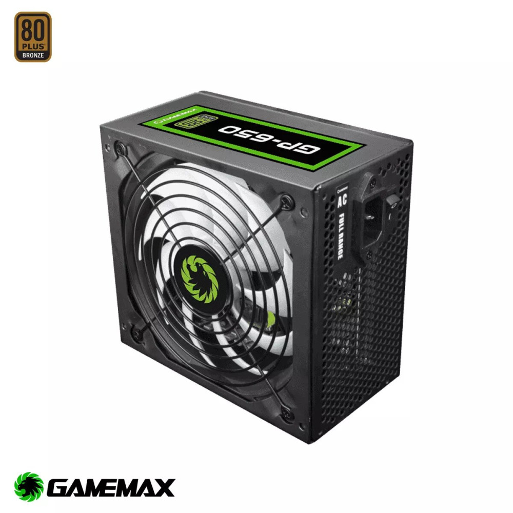 FUENTE DE PODER GAMEMAX 650W GP-650G 80P GOLD PERFORMANCE