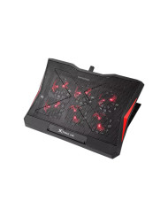 COOLING PAD XTRIKE ME FN-811 6FAN LED ROJO 17" AJUSTABLE