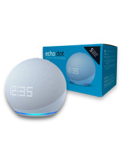 PARLANTE AMAZON ECHO DOT 5TA GEN + RELOJ ALEXA BLUETOOTH