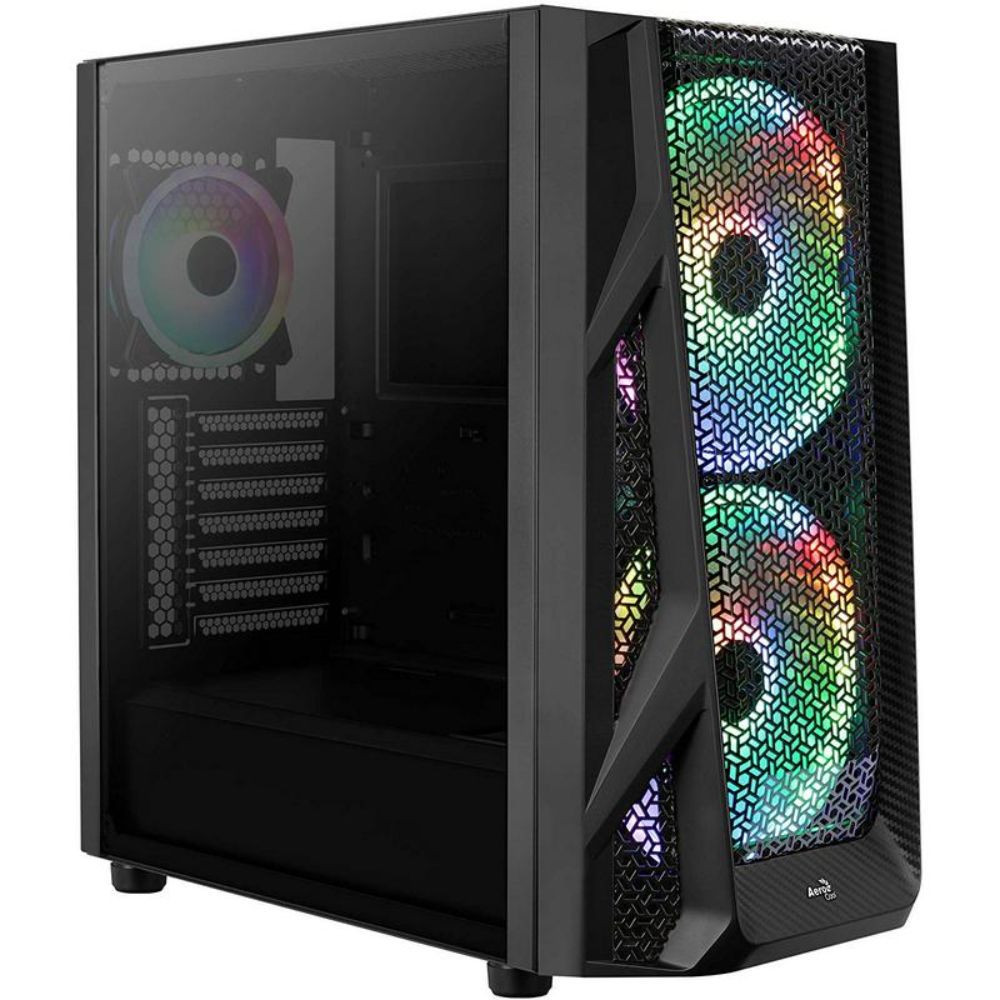 CASE AEROCOOL AIRHAWK DUO NEGRO 2210-21060011 6.5KG VIDRIO
