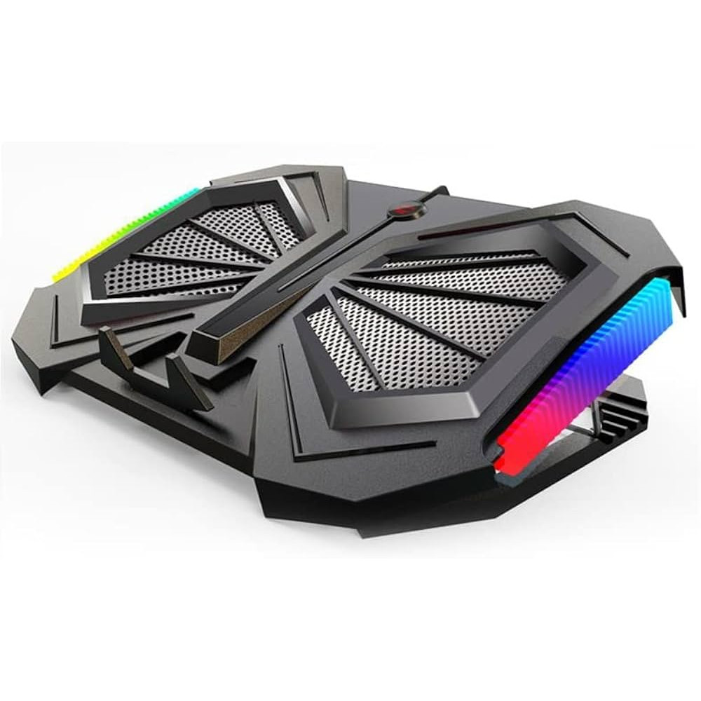 COOLING PAD NITRON YL-017 15,6" LED AJUSTABLE 2-VENTILADORES