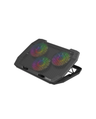 COOLING PAD GAMER REDRAGON GCP511 INGRID RGB 17,3" 3-VENTILADORES