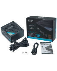 FUENTE DE PODER AZZA 650W 80P CERTIFICADA BRONZE