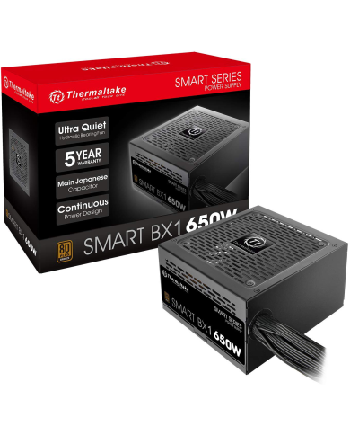 FUENTE DE PODER THERMALTAKE 650W 80+ BRONZE SMART