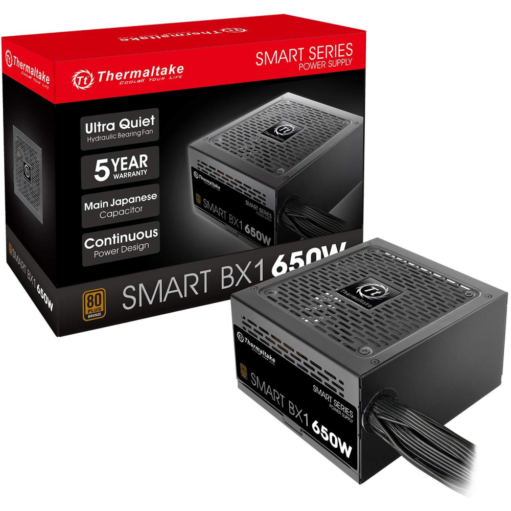 FUENTE DE PODER THERMALTAKE 650W 80+ BRONZE SMART