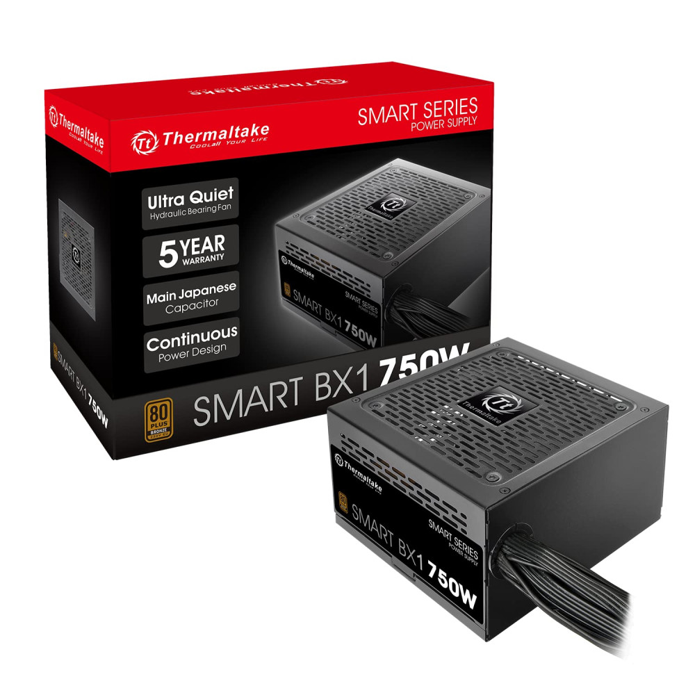 FUENTE DE PODER THERMALTAKE 750W 80+ BRONZE SMART