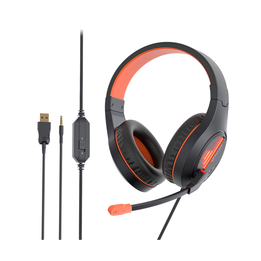 HEADSET MEETION MT-HP021 GAMER 3,5MM NEGRO
