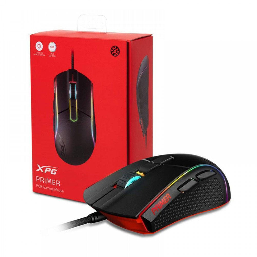 MOUSE XPG PRIMER RGB USB NEGRO 12000DPI ADATA / 75260144