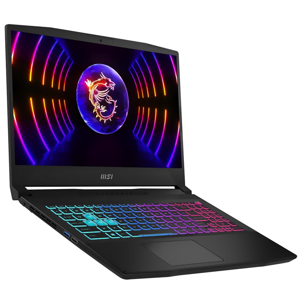 LAPTOP MSI KATANA 15 B12VGK-813US/i7-12650H/16GB/1TB SSD/8GB RTX4070/15.6" FHD 144Hz/NEGRA/WIN11/BACKLIT / N9AN7632