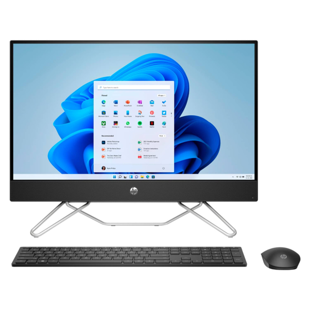 COMPUTADOR HP AIO 24-CB1013LA/ PROCESADOR CORE i5-1235U / 12 GB RAM / 256 GB SSD SOLIDO / PANTALLA 23.8" FHD IPS