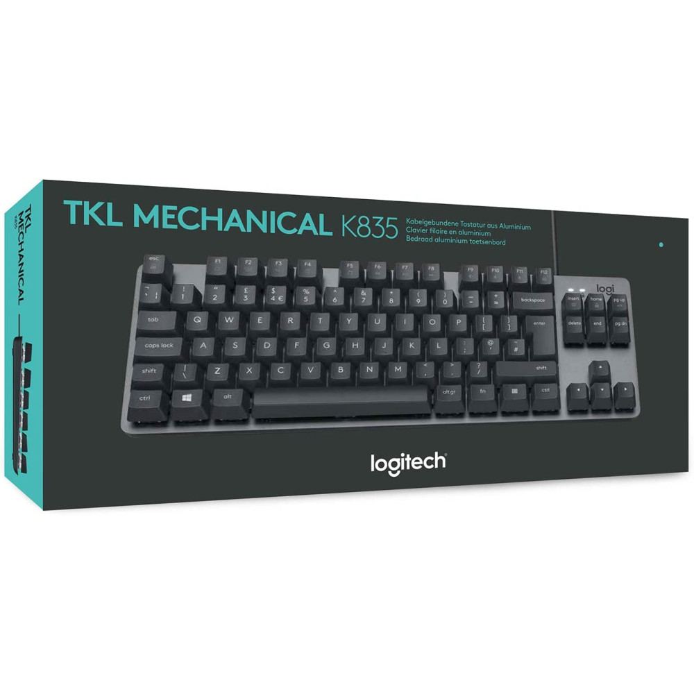 TECLADO LOGITECH K835 TKL MECANICO AZUL / KEYLOG920010085