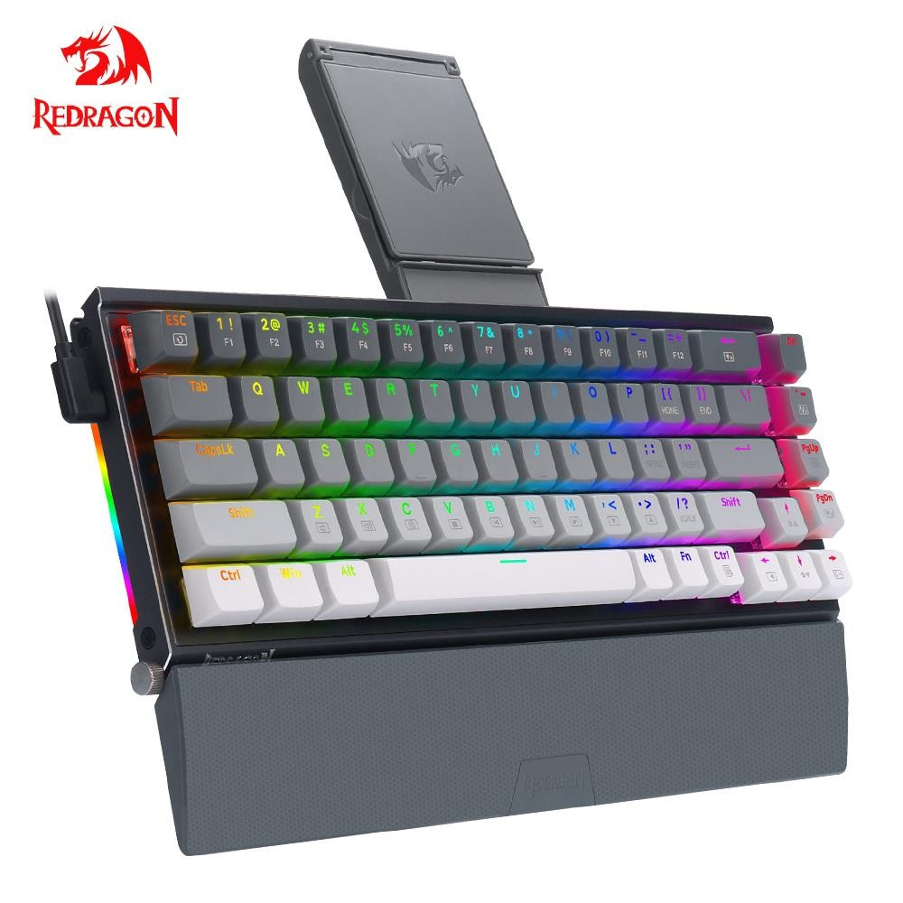 TECLADO REDRAGON SHACO PRO K641 RGB MECH RED SWITCH
